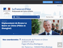 Tablet Screenshot of ambafrance-cn.org